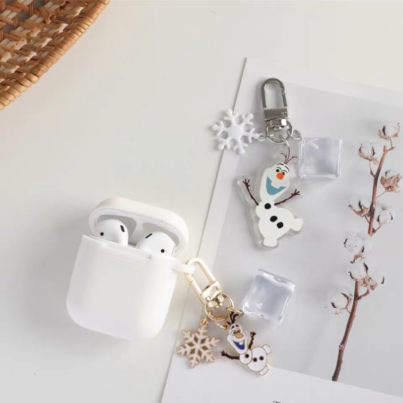 韓國原單🇰🇷❄️雪寶 airpods 1/2代 pro保護套組/吊飾 鑰匙圈