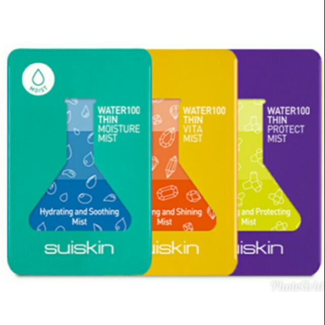 韓國Suiskin鎖水100基礎卡片噴霧