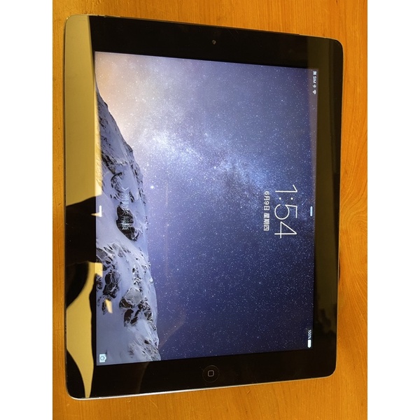二手-蘋果New iPad 64G WI-FI＋SIM卡 功能正常 螢幕有小裂痕 不影響使用～