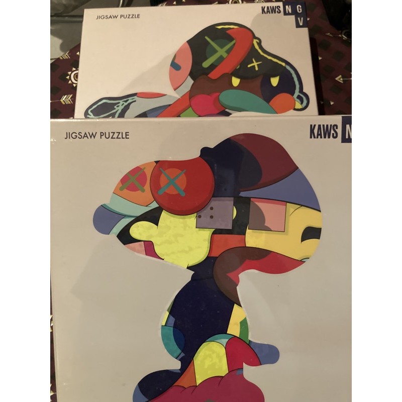 全新正品 KAWS NGV 美術館 JIGASW PUZZLE 史努比 拼圖