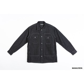 (全新XL號) 特賣出清 MANIA 2018 Denim Shirt 黑丹寧 黑牛仔