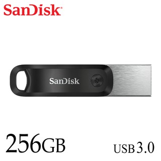 SANDISK iXpand Go 256GB 儲存裝置 旋轉隨身碟 iPhone / iPad 適用 儲存裝置 OTG
