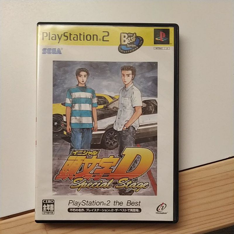 Ps2 二手光碟有刮傷頭文字d 蝦皮購物