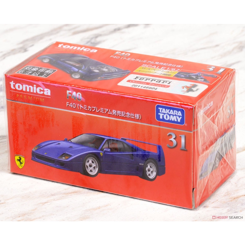 「渣男玩具店」 現貨 TOMICA 多美小汽車 PREMIUM01 NO.31 F40 (初回) 14054