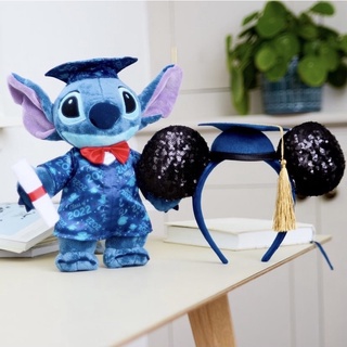 🌈現貨+預購✨美國 迪士尼 正版 2022 畢業 星際寶貝 史迪奇 畢業季 畢業娃娃 米奇耳朵髮箍 畢業帽 畢業禮物