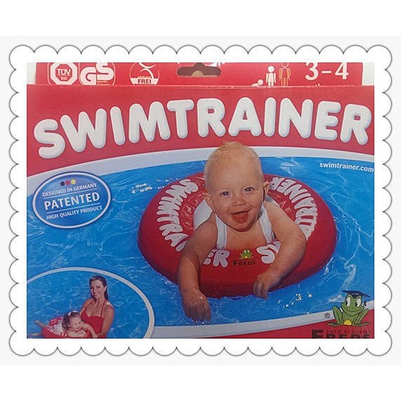 【DEAR BABY】德國FREDS SWIMTRAINER Classic兒童學習泳圈 商檢合格 紅/橘/黃3階段現貨