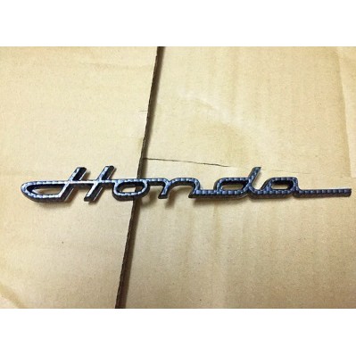 本田 HONDA 草體 碳纖紋 標誌3D車標貼 後尾箱標 車身貼 無限 SPOON civic
