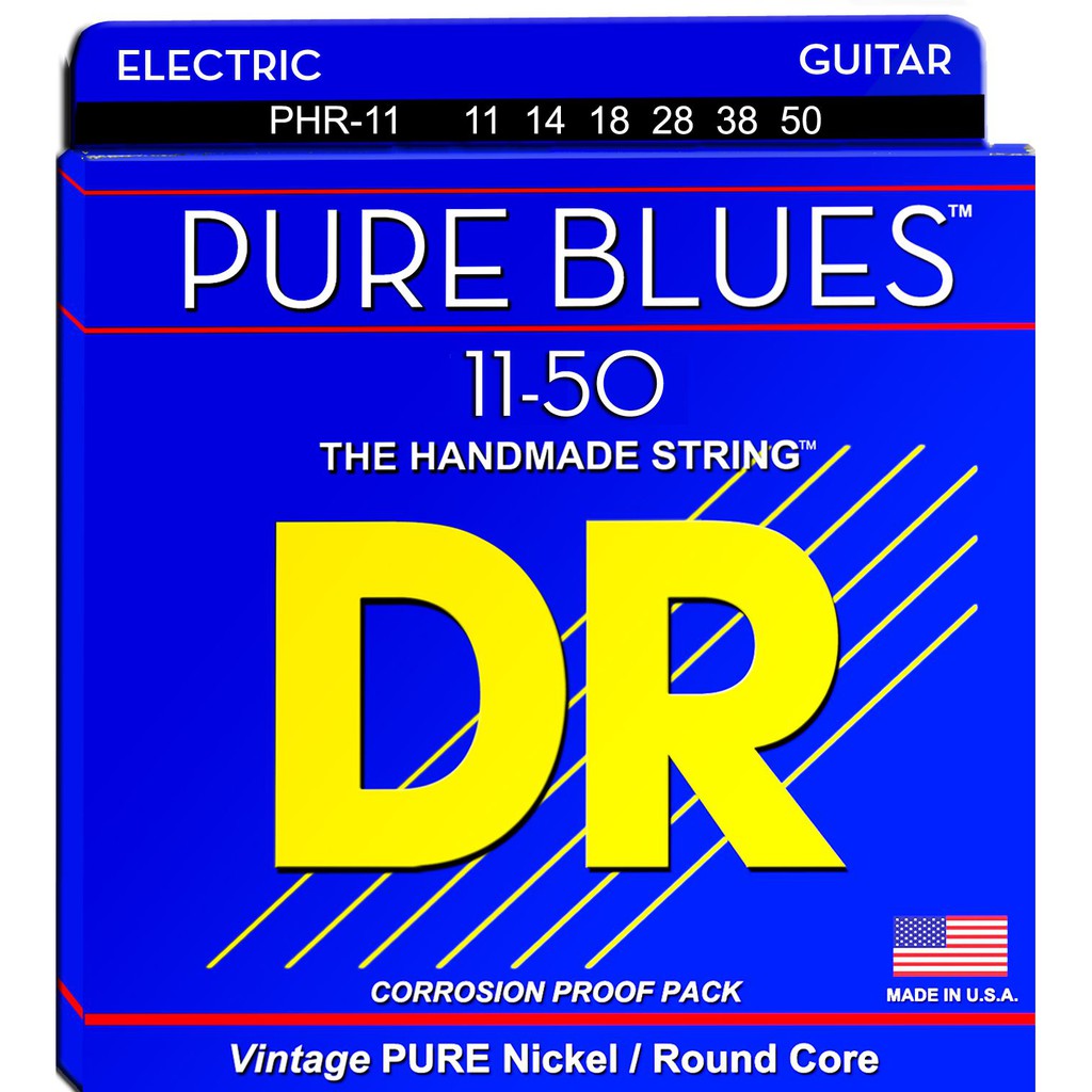 DR Pure Blues 11-50電吉他弦 PHR-11【桑兔】