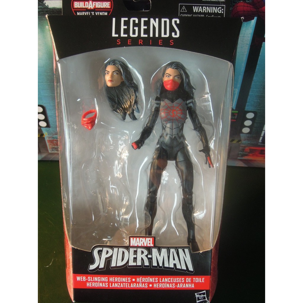 MARVEL LEGENDS 2016年 太空猛毒系列:蛛絲SILK(不含BAF)