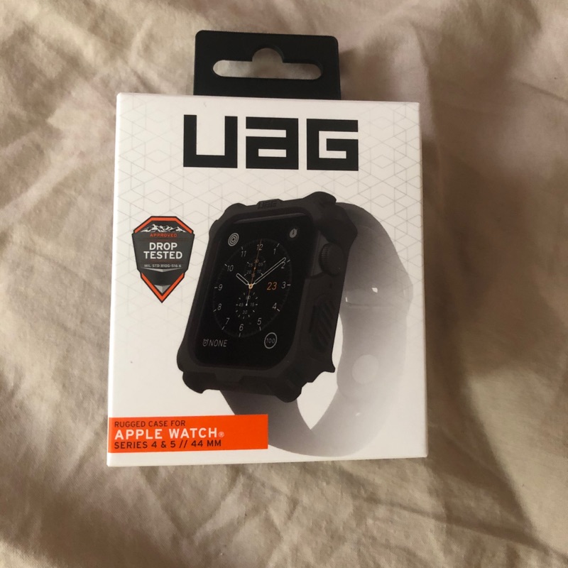 UAG iwatch Apple Watch 42mm 44mm 面版殼 錶殼 耐衝擊 保護殼 黑