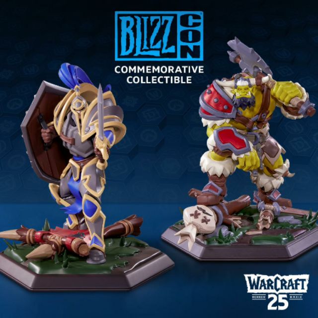 Blizzcon 2019人類步兵雕像現貨