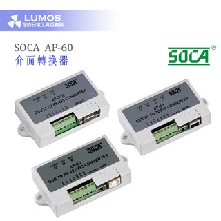 【介面轉換器】SOCA 日懋科技 AP-60G RS-232/RS-485轉 TCP/IP 介面轉換器