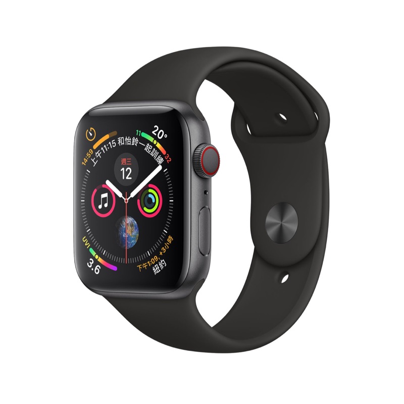 Apple Watch Series 4 (GPS+行動網路）44MM 現貨