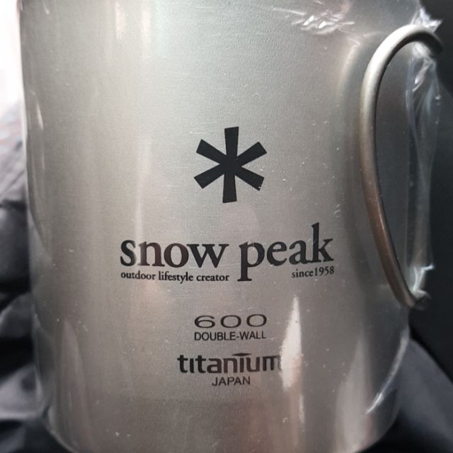 snow peak MG-054R


SP鈦金屬雙層杯-600折疊把