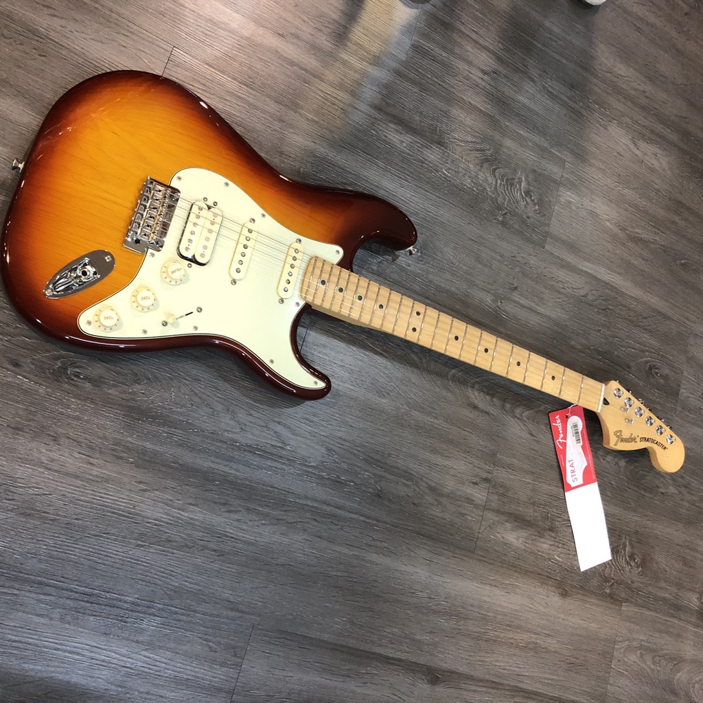 Fender Deluxe Strat HSS MN TBS Tobacco Sunburst 墨廠 公司貨【宛伶樂器】