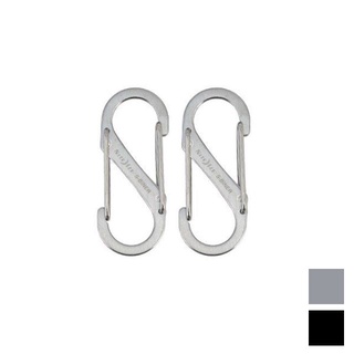 NITE IZE S-Biner 1號 S型不銹鋼雙面扣環/8字扣 二入組 SB1-2PK