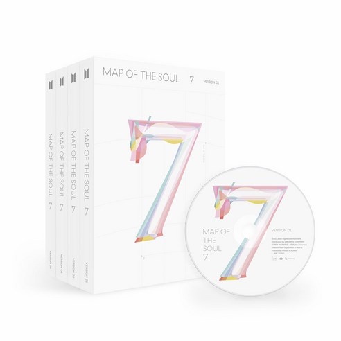 [海報4種贈送] BTS MAP OF THE SOUL 7 Black Swan ON 4種套裝 K-POP