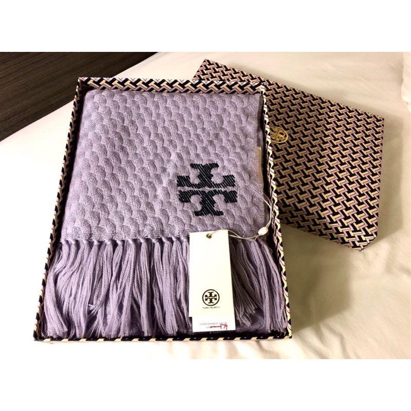 Tory Burch whipstitch scarf 圍巾