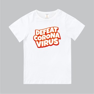 T365 臺灣製造 MIT CORONAVIRUS COVID-19 STOP DEFEAT 親子裝 童裝 T恤 T
