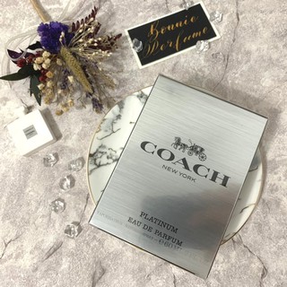 波妮香水♥ COACH Platinum 紐約白金 男性淡香精 60ml / 100ml