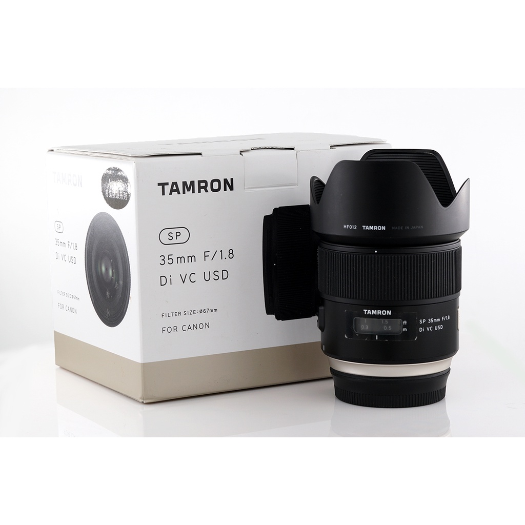 【俊毅公司貨】Tamron SP 35mm F1.8 Di VC USD F012 Canon 微距 防手震 標準鏡