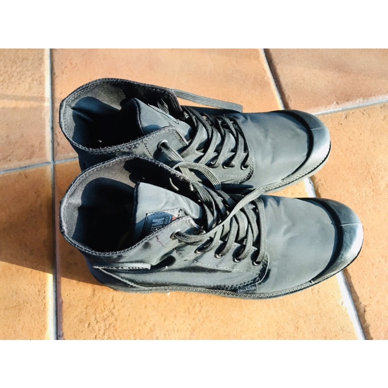 可小議 PALLADIUM PAMPA PUDDLE LITE+WP+輕量防水靴-中性-黑色