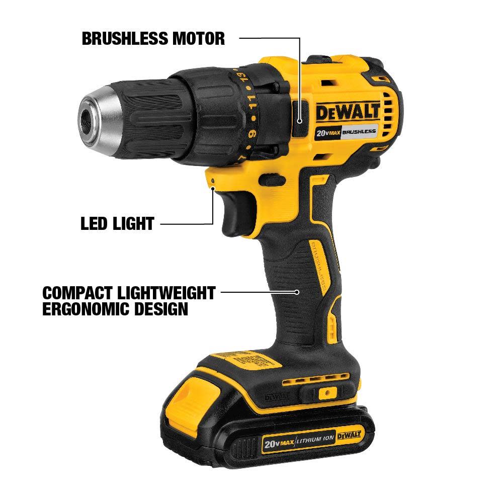 售完 (含稅) DEWALT 得偉新款DCD777 20V 無刷無振動2用電鑽