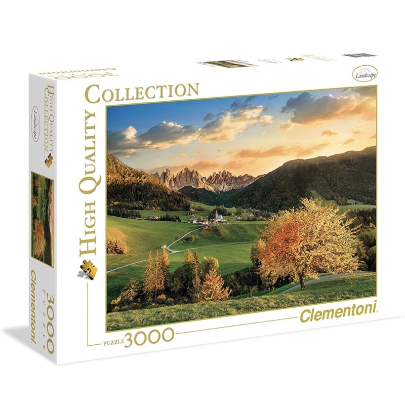 現貨Clementoni The Alps 3000片拼圖