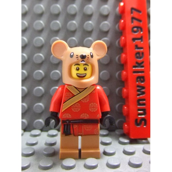 【積木2010】樂高 Lego- 全新 老鼠人偶 / 鼠年人偶 (80104)