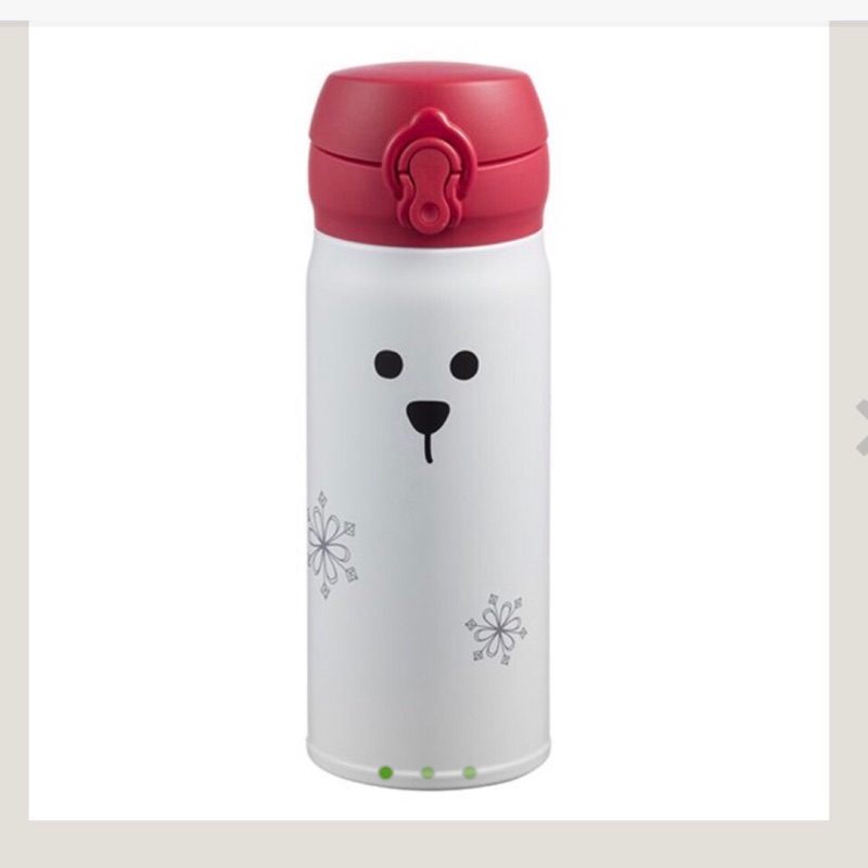 Startbucks 2016 聖誕節 星巴克 北極熊 隨身瓶 保溫杯 400ml