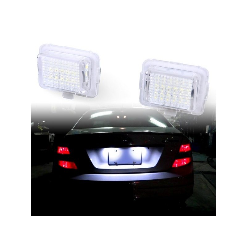 Mercedes Benz 賓士 W204 W212 C207 W221 W216 適用 LED後牌照燈 車牌燈