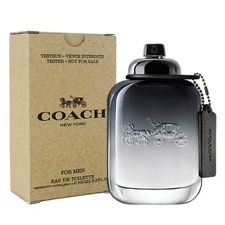 ☆MOMO小屋☆ COACH 時尚經典 男性淡香水 100ml TESTER 環保盒