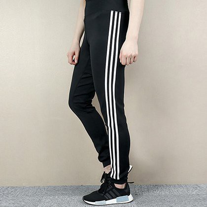 Adidas D2M CUFFPT 3S 女款 三線 吸濕排汗 縮口 彈性 有氧 瑜珈 健身房 運動長褲 BK2623
