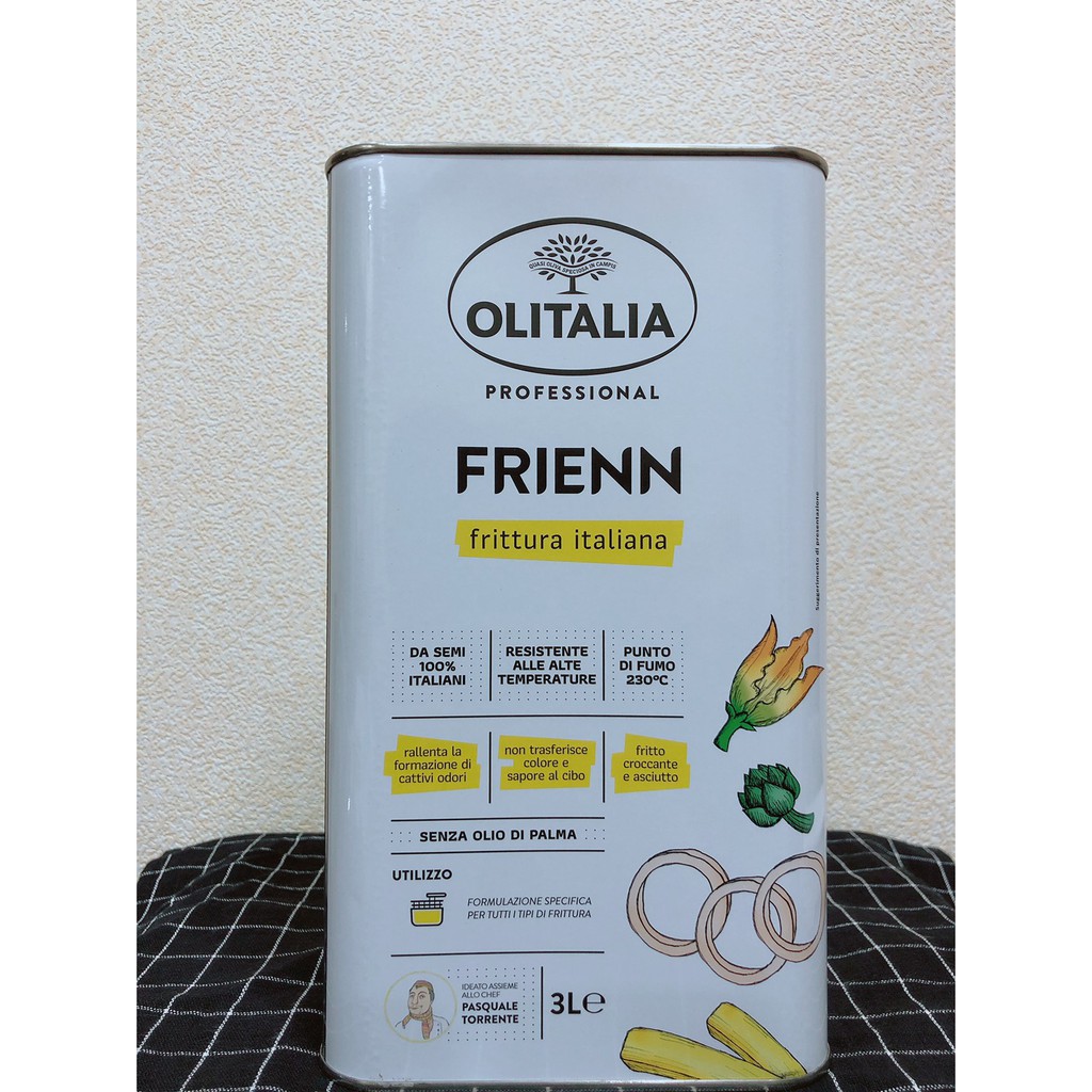 洺禾 附發票 4桶免運 Olitalia 奧利塔高溫專用葵花油3l 義大利 23 01 27 蝦皮購物