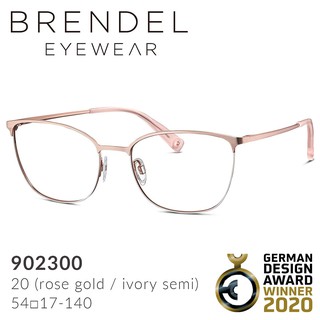 【BRENDEL】布蘭德爾 德國時尚女性金屬框眼鏡 902300