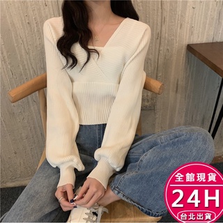 【梨卡】隔日到貨 女裝 針織上衣【細肩帶 假兩件】長袖 毛衣 坑條上衣 韓版上衣 針織衫 BR1604【現貨24H】