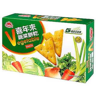 喜年來 大蔬菜餅乾 80g/盒 【康鄰超市】