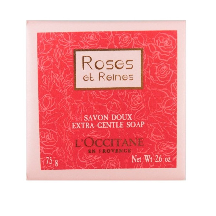 【L’OCCITANE 歐舒丹】玫瑰皇后香氛皂75g