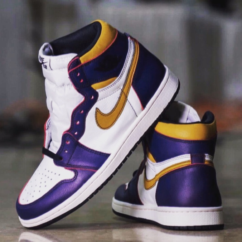 nike sb x jordan 1 lakers