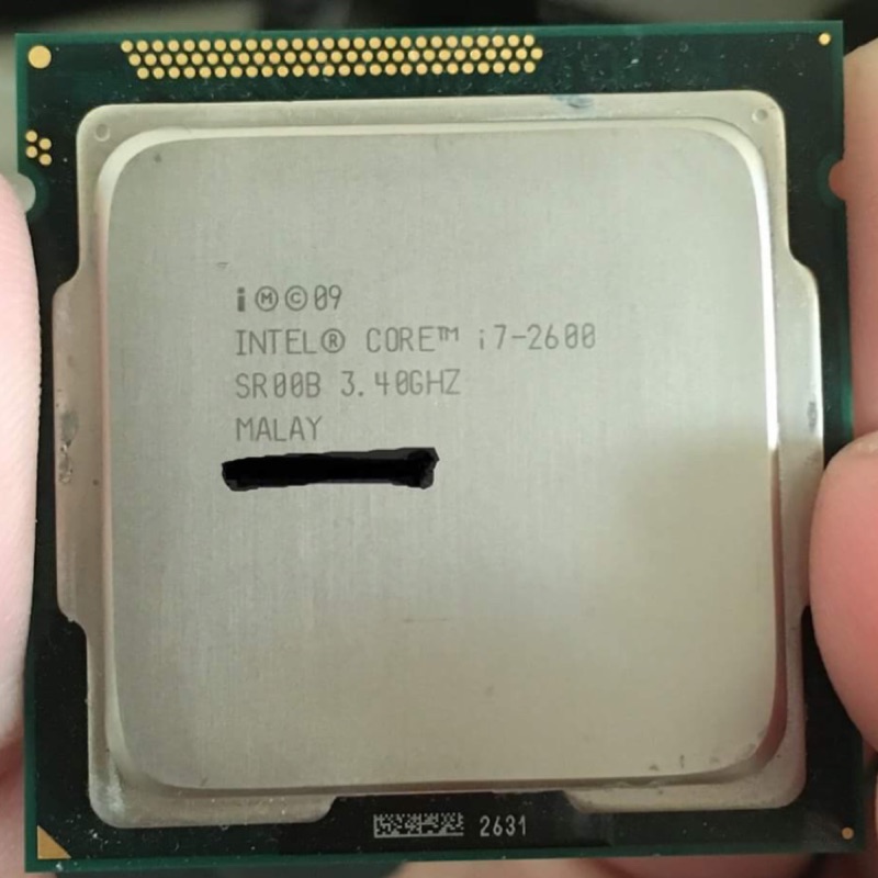 (限hammer311) Intel I7 2600  1155 腳位 裸U 正常升級換下