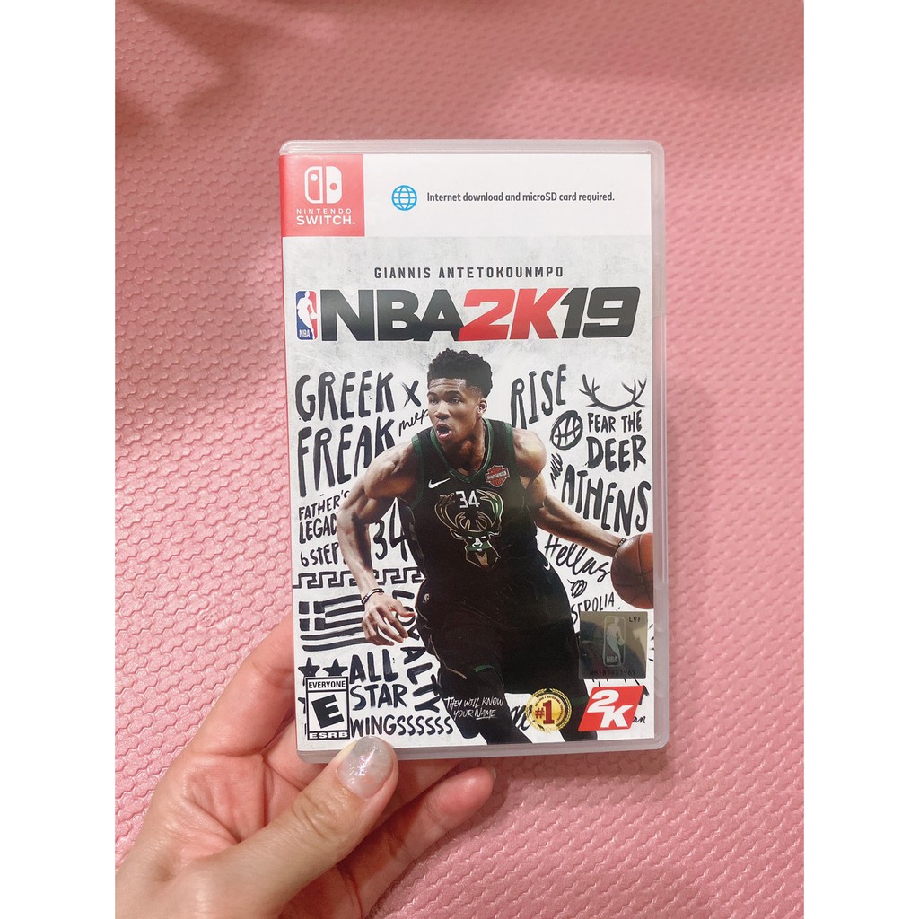 任天堂Switch-遊戲(NBA 2K19)