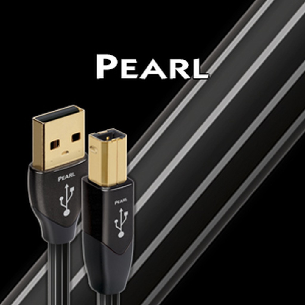 ─ 立聲音響 ─  歡迎來店試聽 AudioQuest Pearl USB A to B 數位訊號線 1.5M