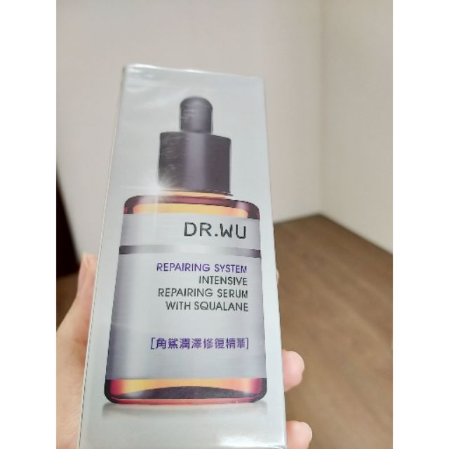 (保證正品) Dr.Wu 角鯊潤澤修復精華_30ml新品(買一送一)