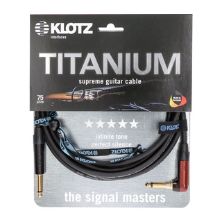 KLOTZ Titanium 6米 頂級樂器導線 德國製造 卓越頂級樂器導線 公司貨 現貨在庫【民風樂府】