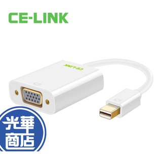 CE-LINK MiniDP to VGA 轉接線 轉接頭 mini DP display MAC 線材
