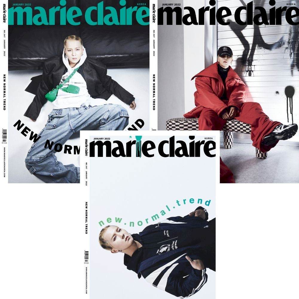 KPM-現貨 marie claire (KOREA) 1月號 2022 三封面 宋旻浩 MINO 李知勳 Korea Popular Mall - 韓國雜誌周邊專賣店