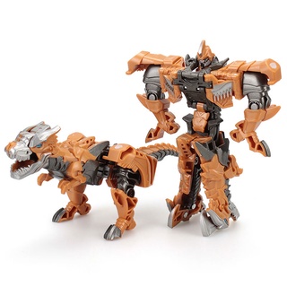 TRANSFORMERS 汽車機器人大黃蜂恐龍變形金剛男孩玩具