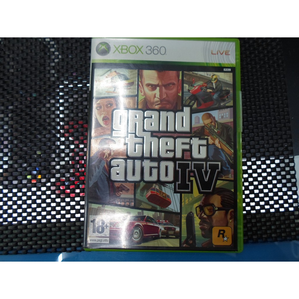 XBOX 360遊戲片GTA4