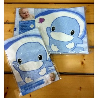 枕頭嬰兒BABY寶寶台灣製造親水防螨透氣乳膠枕可換枕頭套款