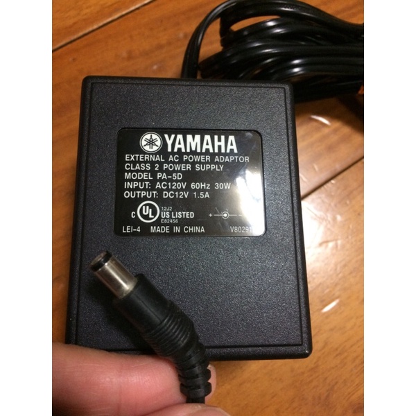 YAMAHA DC12V 1.5A 電源線 電源適配器 電子琴相關配件 變壓器